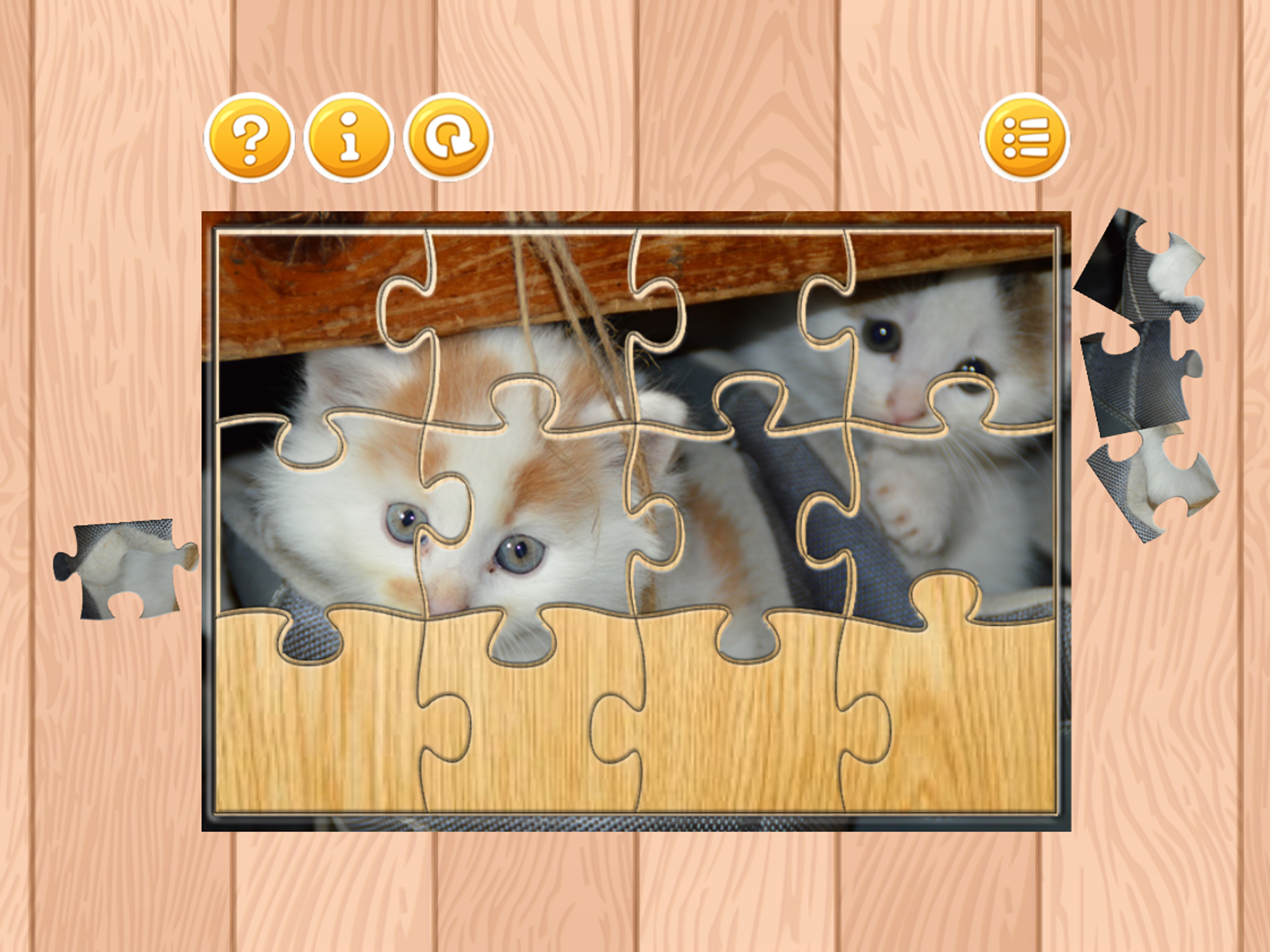 Pussycat Jigsaw Puzzle Free Kitty Games For Kids