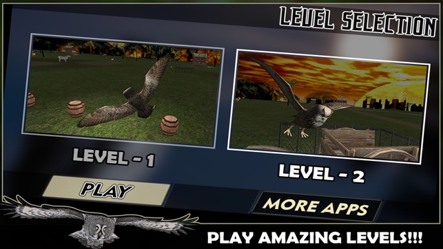 Wild Owl Flying Simulator 3D(圖4)-速報App