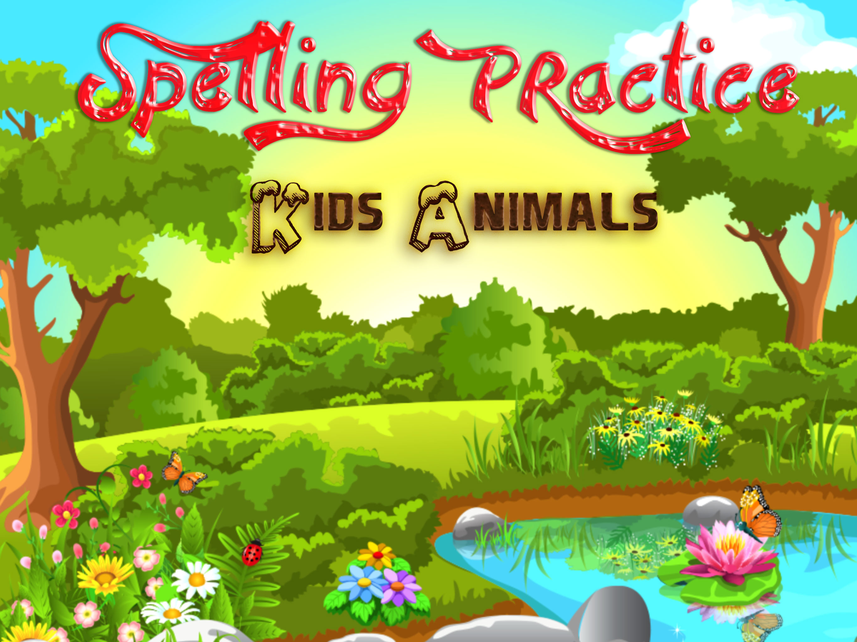 kids Spelling Practice Animals -Phonics Words Free screenshot 6