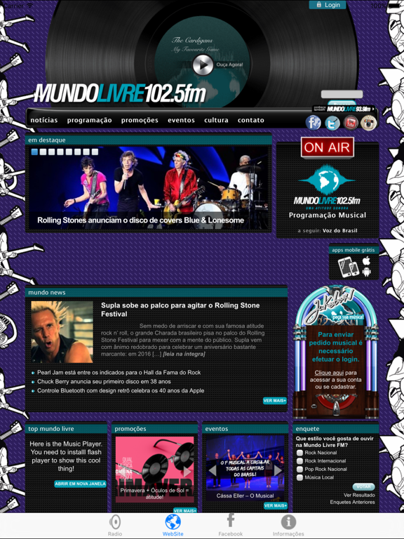 Screenshot #5 pour Mundo Livre FM Maringá