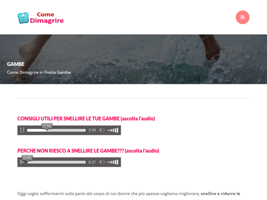 Screenshot #5 pour Come Dimagrire: Dieta per Dimagrire