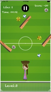 Chhota Bheem & Mighty Raju-Catch the Football Game screenshot #2 for iPhone