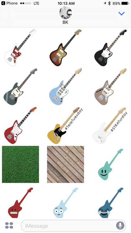 BK Guitars Sticker Pack