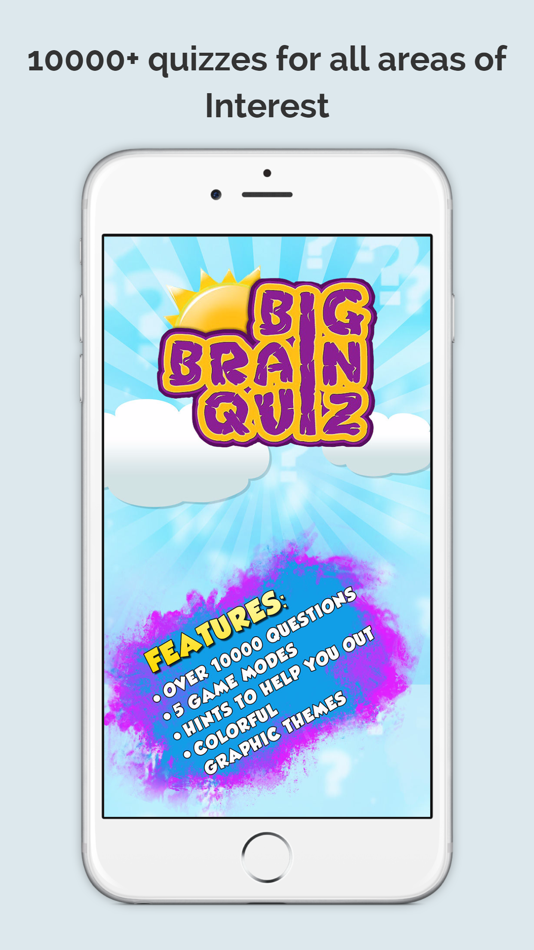 #1. Big Brain Quiz Game (iOS) 由: Bytewaves Inc