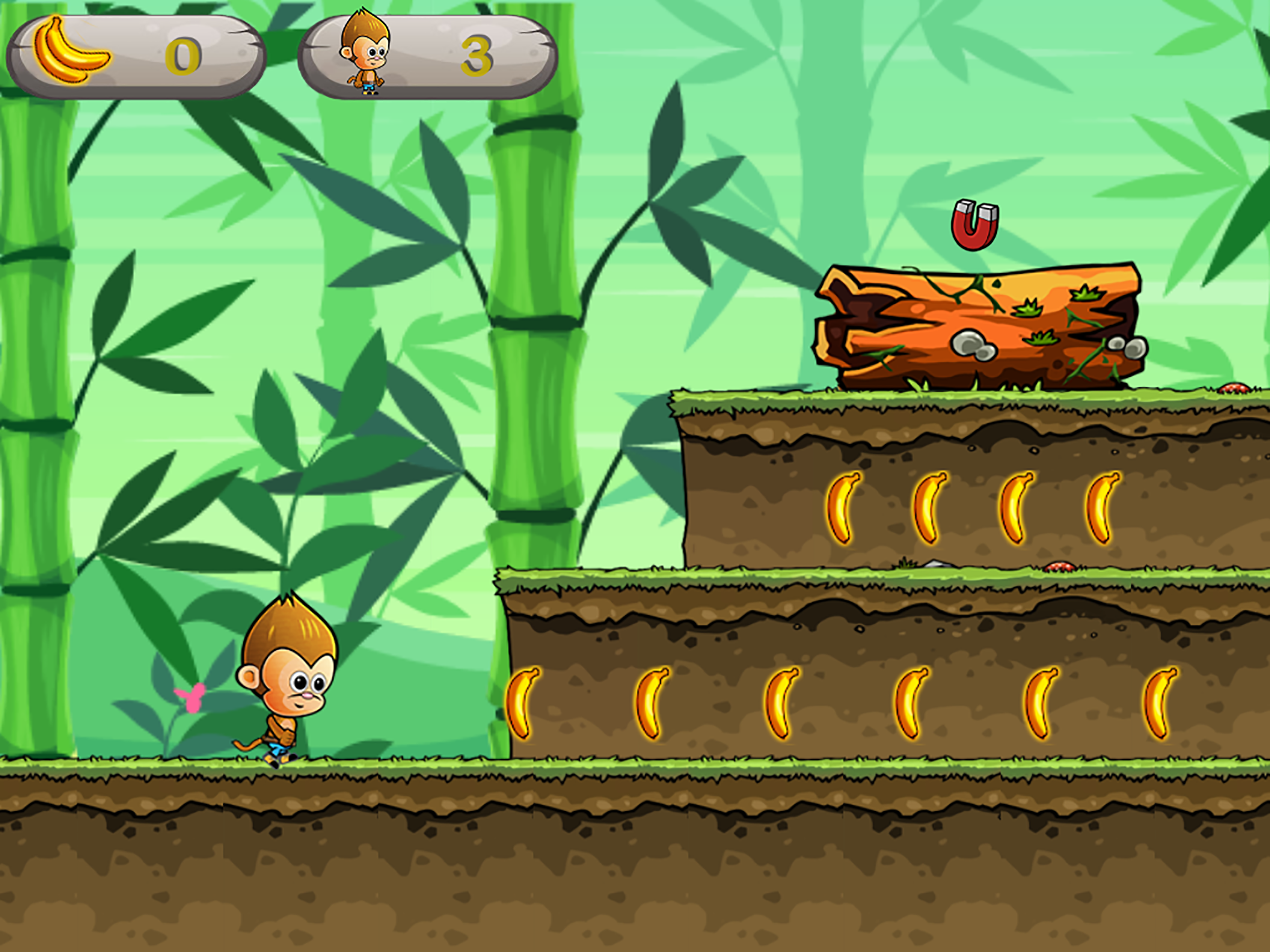 Endless Monkey Run - Super Bananas Adventure Games screenshot 6