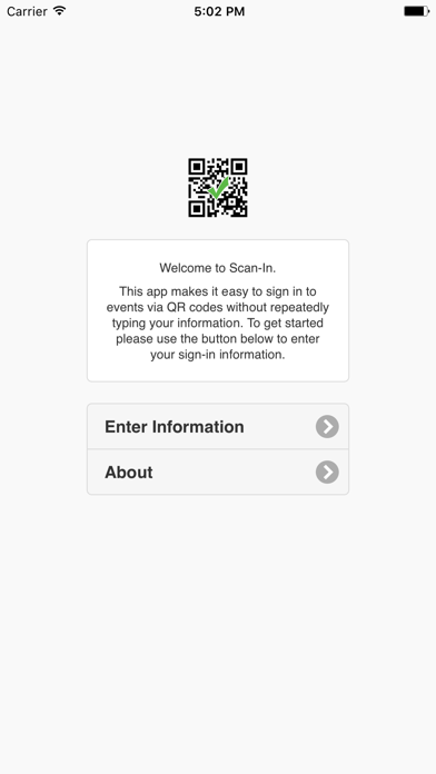 Screenshot #1 pour Scan-In