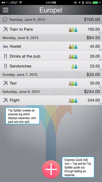 Trip Splitter - Track shared expenses and even up. screenshot-0