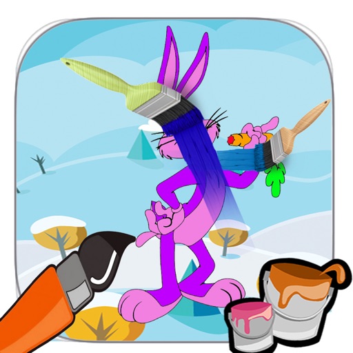 Color For Kids Game Bugs Bunny Version iOS App