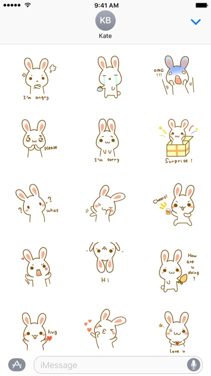 Funny Bunny − NHH Stickers