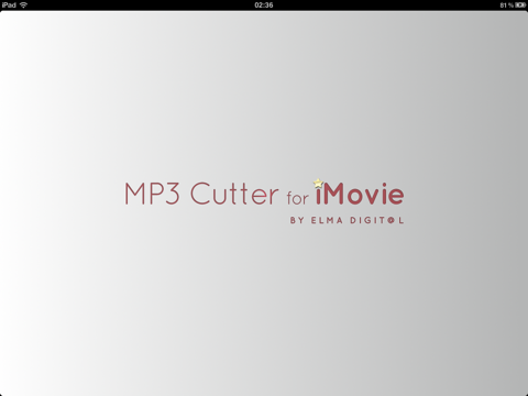 a MP3 Cutter For iMovie Free (JP)のおすすめ画像1