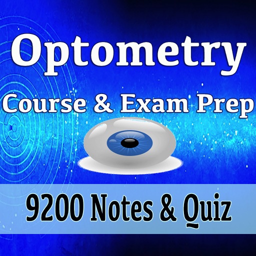 Optometry Course & Exam Prep 9200 Flashcards Quiz icon