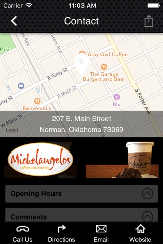 Michelangelo's Coffee and Wine Bar Cafe screenshot 3