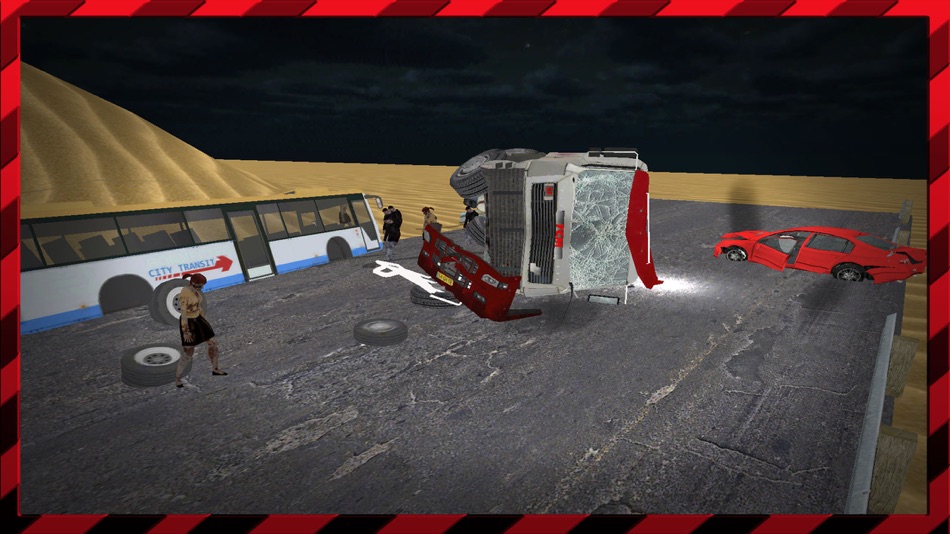 #1. Bus driving getaway on Zombie highway apocalypse (iOS) Podle: Ayesha Yasser