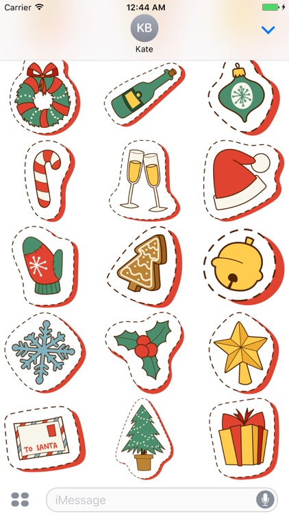 Christmas Stickers Pack 2 - Weihnachten - Noël