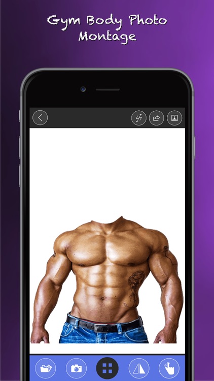 Gym body photo maker Suits