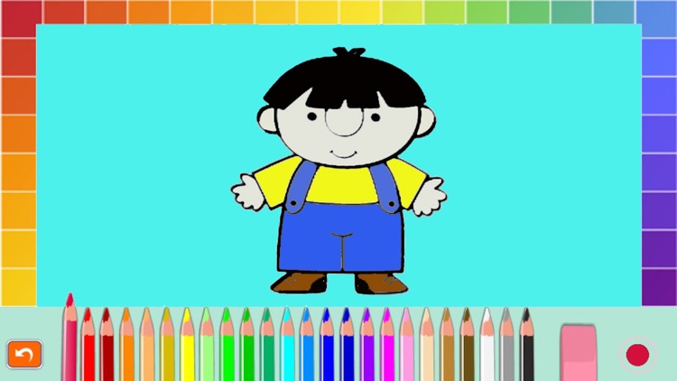 The little boys and girls coloring book free