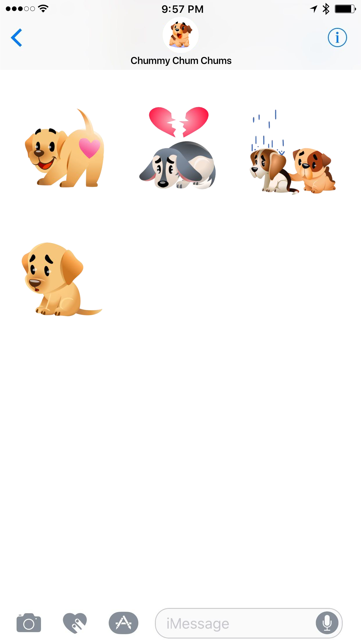 Chummy Chum Chums Animated Stickers screenshot 4