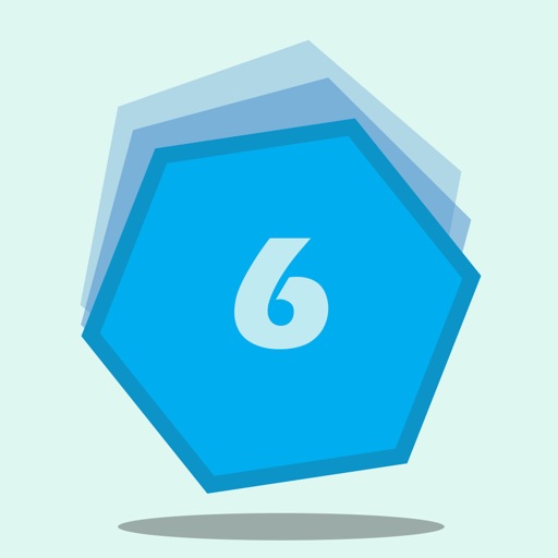 Six Hexagon Icon