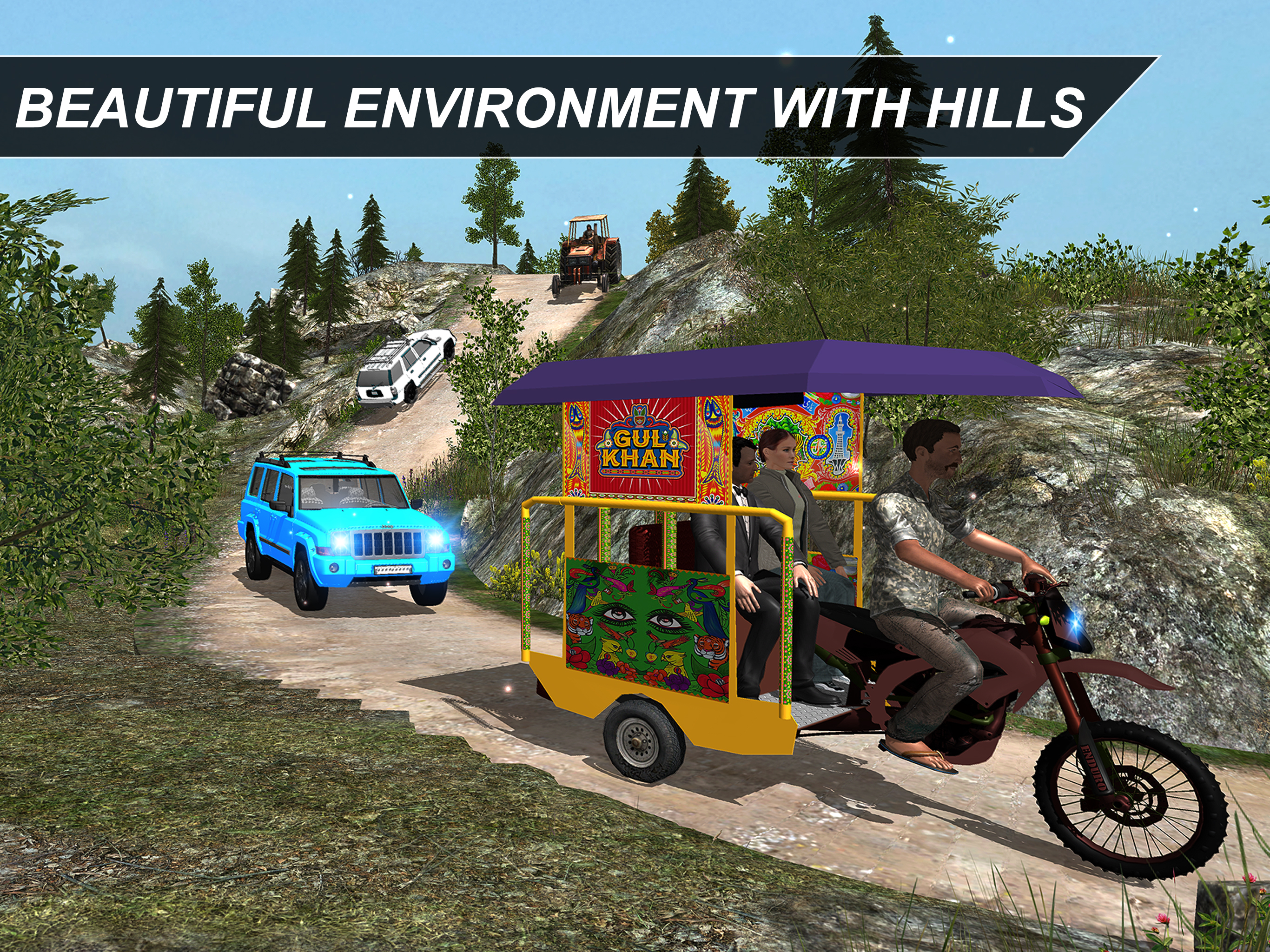 Off-Road Chingchi Rickshaw Sim