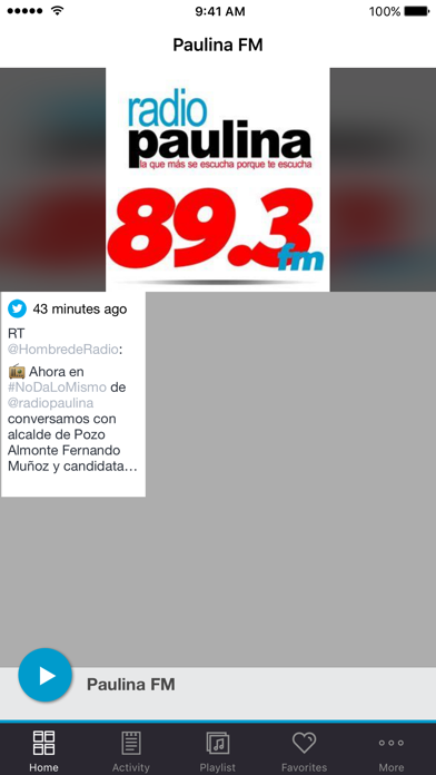 Screenshot #1 pour Paulina FM
