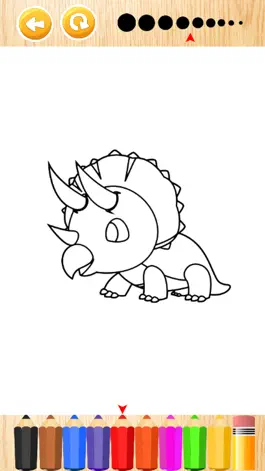 Game screenshot Dinosaur Coloring Pages - Fun Drawing Good Kids hack