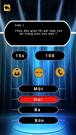 Game screenshot Đi tìm triệu phú HD apk