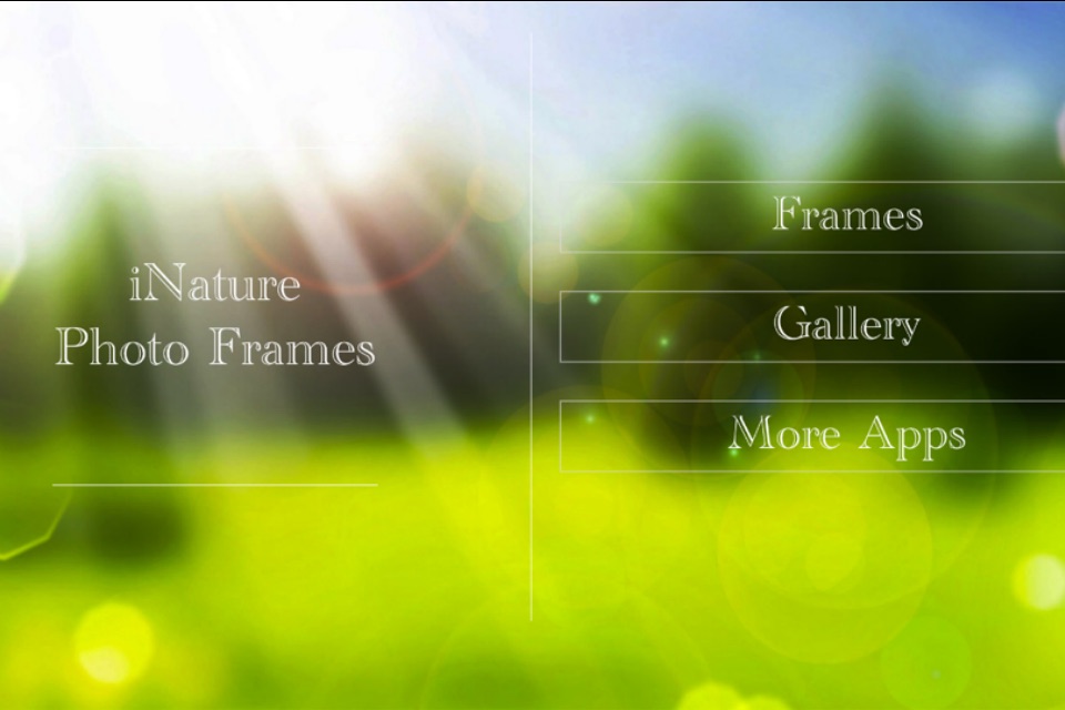 iNature Frames - The most beautiful natural frames screenshot 3