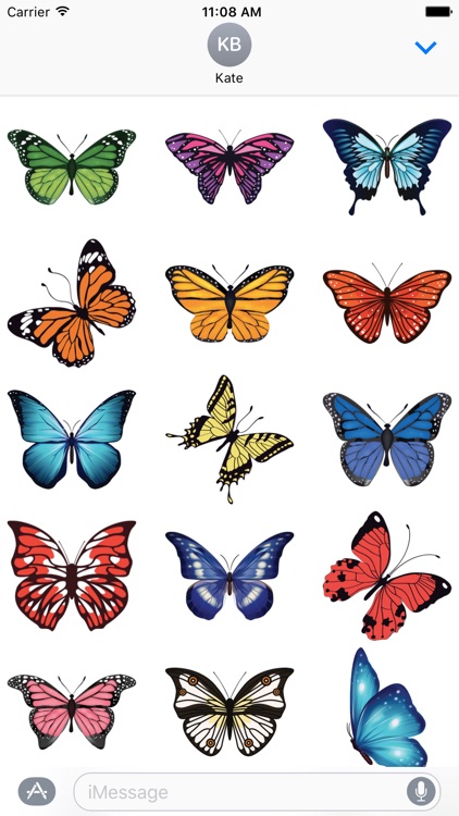 Butterfly Sticker