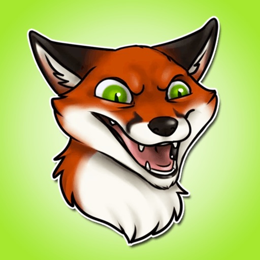 Angry Fox • COLL Stickers for iMessage Emoji icon