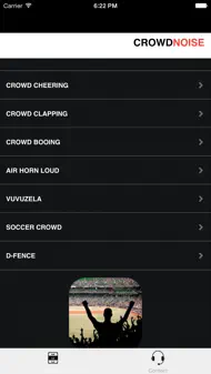 Crowd Noise App - Air Horn, Clapping, Vuvuzela iphone bilder 1