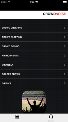 Crowd Noise App - Air Horn, Clapping, Vuvuzela screenshot 2