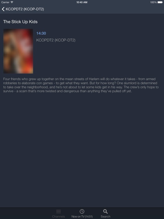 The TV USA California for iPad