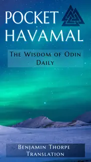pocket havamal - daily asatru meditations of wisdom from odin - thorpe translation iphone screenshot 1