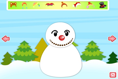 Dress- Up Snowman  for Christmus screenshot 2