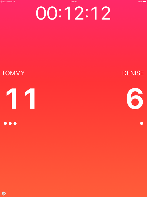 Screenshot #4 pour Racket Scoreboard
