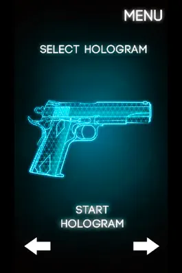 Game screenshot Hologram Gun 3D Simulator apk