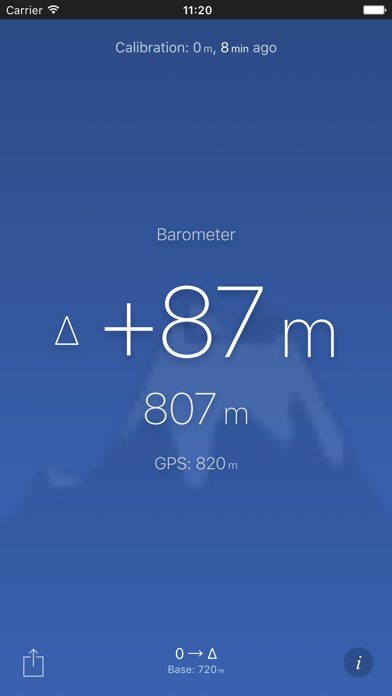 Altimeter (Barometer) Screenshot