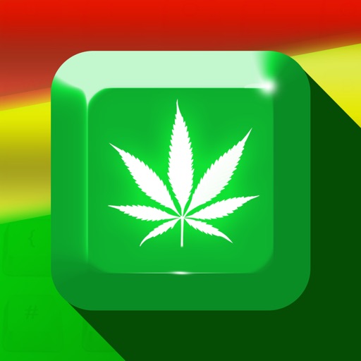 Weed Keyboard App – Set Cool Marijuana Key Theme.s