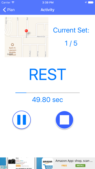 Screenshot #2 pour My HIIT Timer