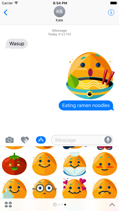 Potato Boy Emoji Stickers for Messagesのおすすめ画像3