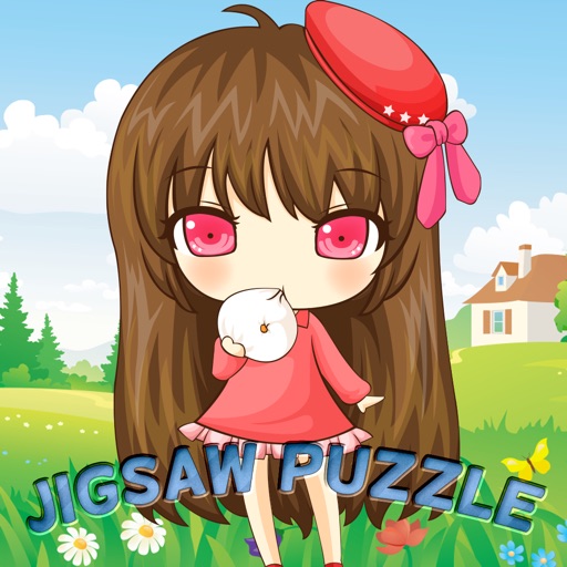 jigsaw anime learning game for kids 4th grade free icon