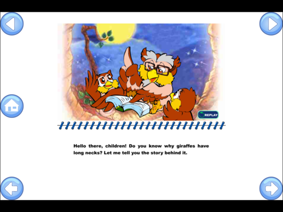 Screenshot #6 pour A Giraffe Story - Baby Learning English Flashcards