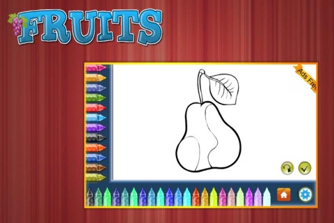 Coloring Book Fruits screenshot 2