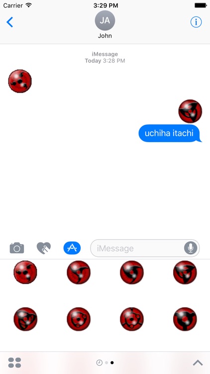 Sharingan Eyes - Fx Sticker