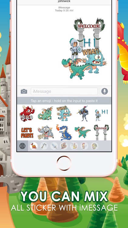 Dragon Emoji Stickers Keyboard Themes ChatStick