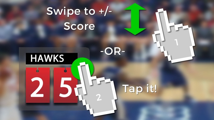 ScoreCam: Video Camera with Interactive Scoreboard screenshot-3