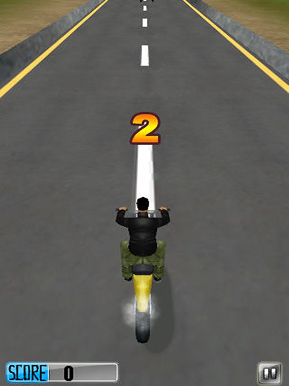 交通道路ライダーhd無料バイクゲームのおすすめ画像1
