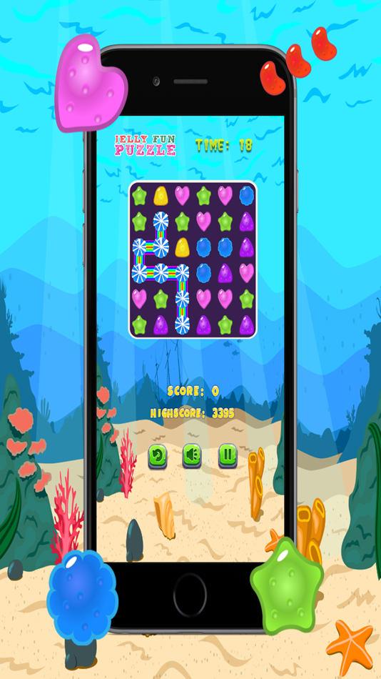 #3. Jelly Fun Puzzle Matching Three: Free Match 3 Game (iOS) 由: Jadet Daengsaengtien