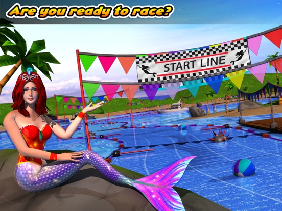 Mermaid Dash 2016 iPad screenshot 4 - Games app