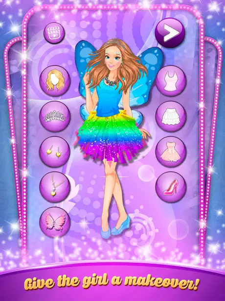 Cute Fairy Princess Girl - Fashion wonders